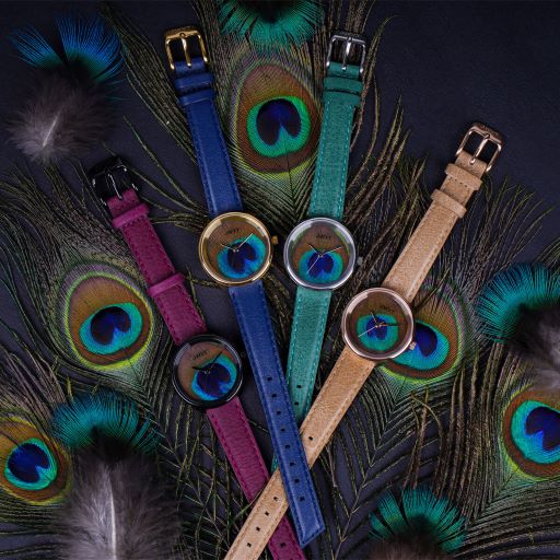 L’Plume Peacock Watch for Ladies from DWYT-France