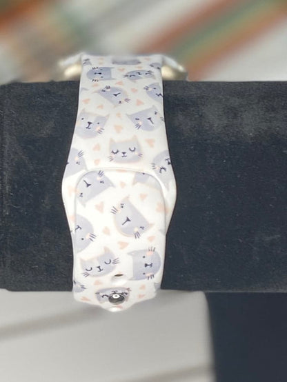 Cozy Cat Silicone Watch Band - 38/40mm