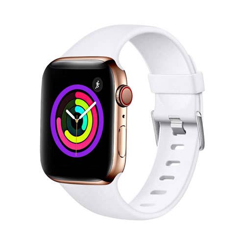 Solid Color Apple Watch Band - White (38/40mm)