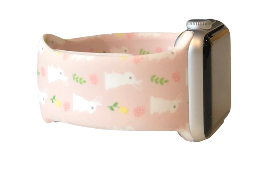 Spring Bunny Apple Watch Band - MinutesHoursDays