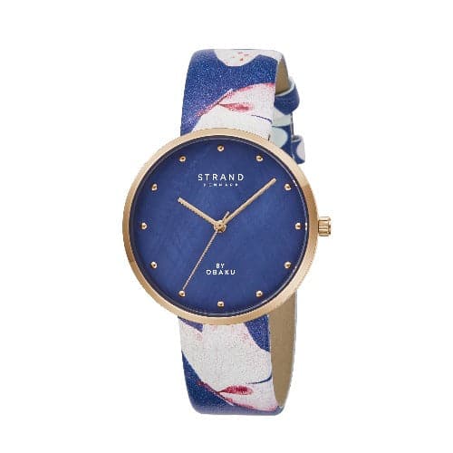 Floral Ladies Watch from STRAND - Blue Multi
