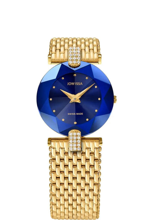 Brilliant Bracelet Ladies Watch from Jowissa - Blue/Gold