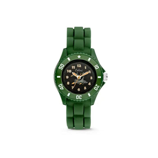 Kids Watch with Fighter Jet Dial by Colori