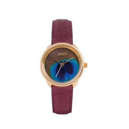 L'PLUME Peacock Ladies Watch from DWYT - 30mm - Minutes Hours Days Watch Emporium 