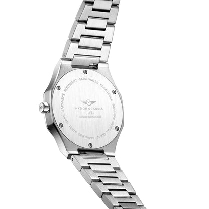 Empressa Roma Ladies Watch from Nation of Souls- Silver