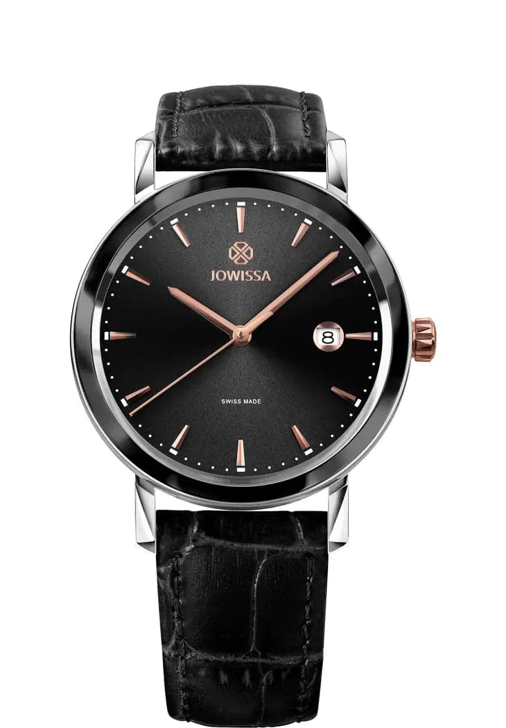 Magno Men's Watch with Lunar Calendar from Jowissa - Black Dial