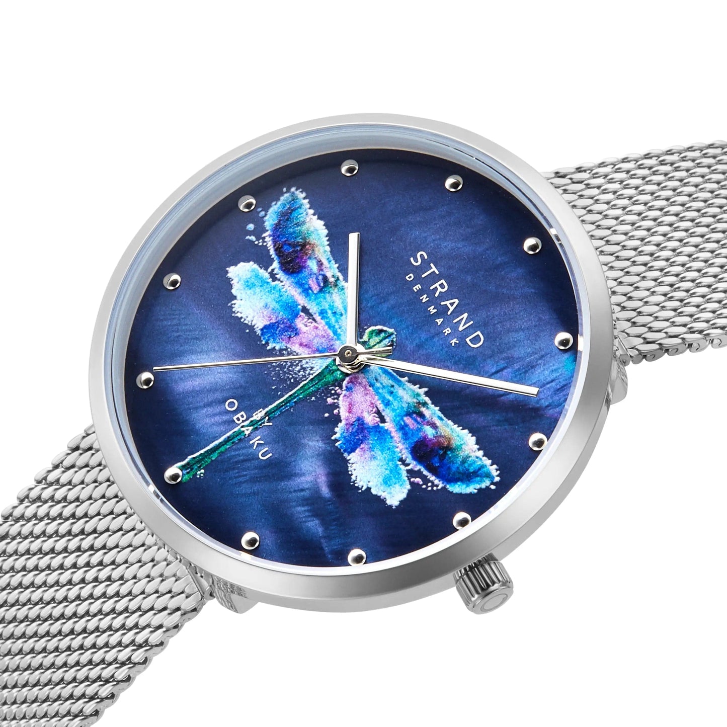 Dragonfly Ladies Watch from STRAND- Silver