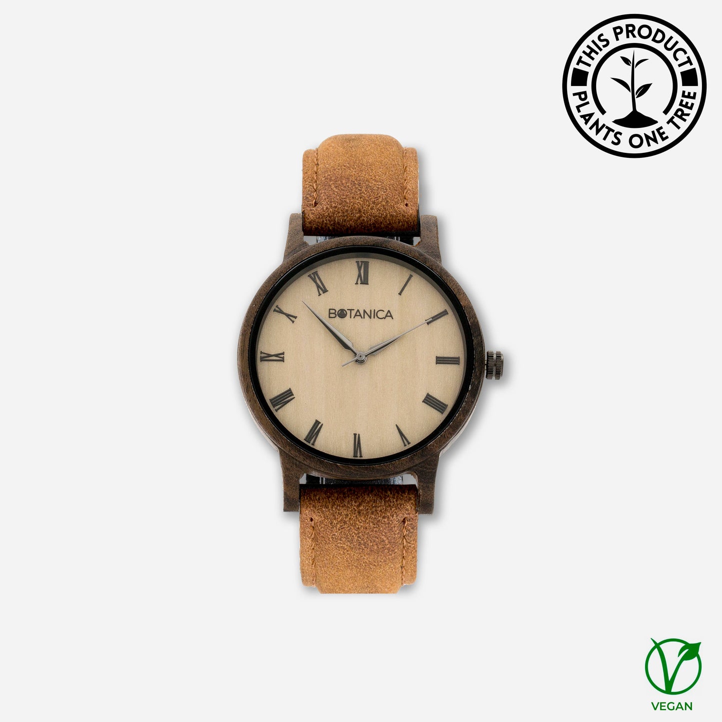 Totally Tan Unisex Watch | Tan/Maple | Sandalwood | 40mm | Quartz - MinutesHoursDays