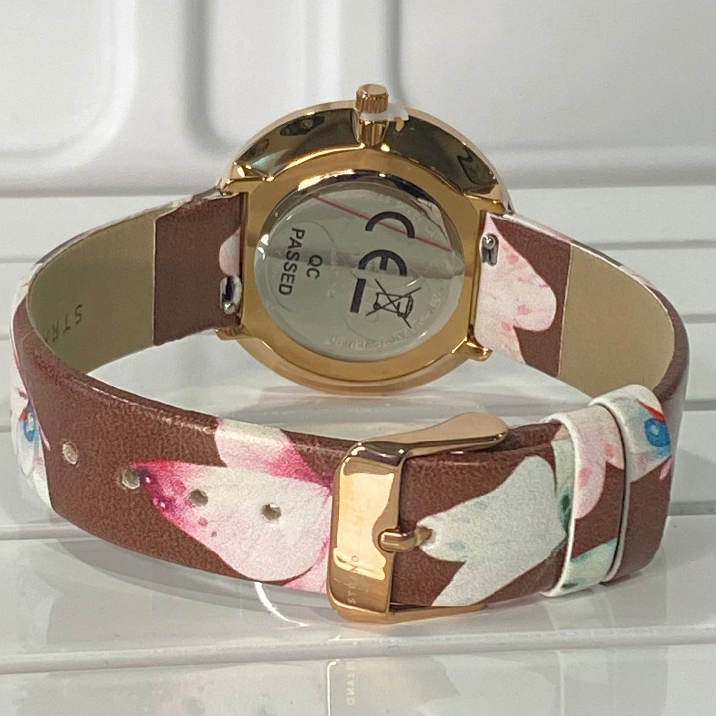 Floral Ladies Watch from STRAND - Pink Multi