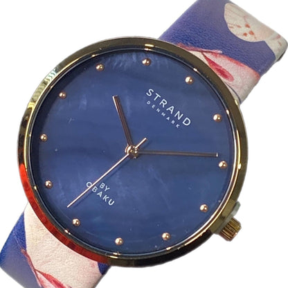 Floral Ladies Watch from STRAND - Blue Multi